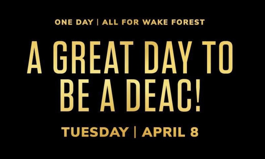 Deacs Day of Giving has begun!  Please donate through the link below and help support our team.  #GoDeacs

deacsgive.wfu.edu/campaigns/club…