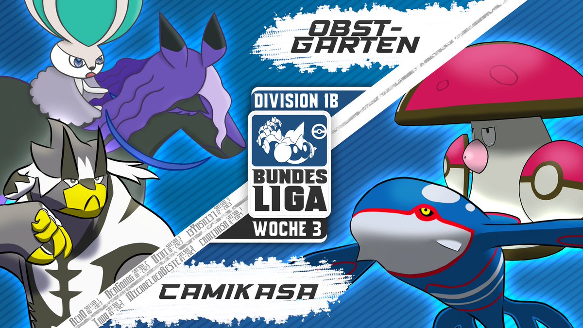 🚨 Match of the Week 🚨 
Die Finalisten der letzten Saison geben sich die Ehre!
<a href="/obstgarten04/">obstgarten04</a> reitet mit Calyrex-Grassrider gegen das Kyogre von <a href="/CamikasaVGC/">Camikasa</a> in die Schlacht 🍀
Kann sich Camikasa als Champ behaupten oder glückt Obstgarten die Revanche? ➡️ youtu.be/a6S1hEOoZl0