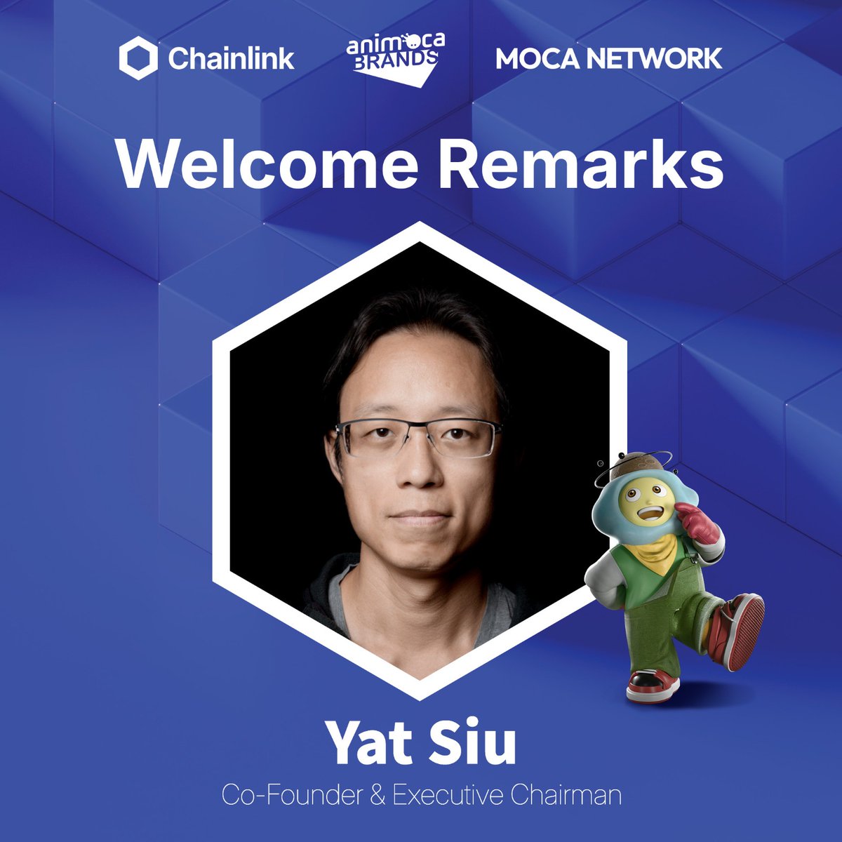 Looking forward to our event today with <a href="/Moca_Network/">Moca Network</a> and <a href="/chainlink/">Chainlink</a> —  pushing the boundaries of identity and decentralized data together. See you all there! $moca
lu.ma/ChainlinkMoca-…