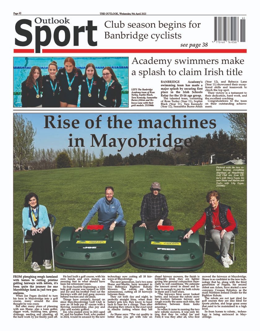CoDownOutlook's tweet photo. In this week's Outlook:

“A bright light in our community” - tributes paid to Drumgath's Órán

Plea for calm as wildfires rage

Rathfriland paedophile is spared jail sentence

GB and BB displays in Clonduff, Kilkinamurry, Annalong and Kilkeel

Rise of the machines in Mayobridge https://t.co/1d1bKy4Yed