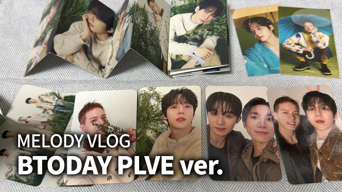Studio_34_btob's tweet photo. 비투비 비투데이 PLVE(플브) 버전 언박싱 • 멜로디 브이로그
💙https://t.co/x2nEmFNnoR https://t.co/owKnoK8Zbh
