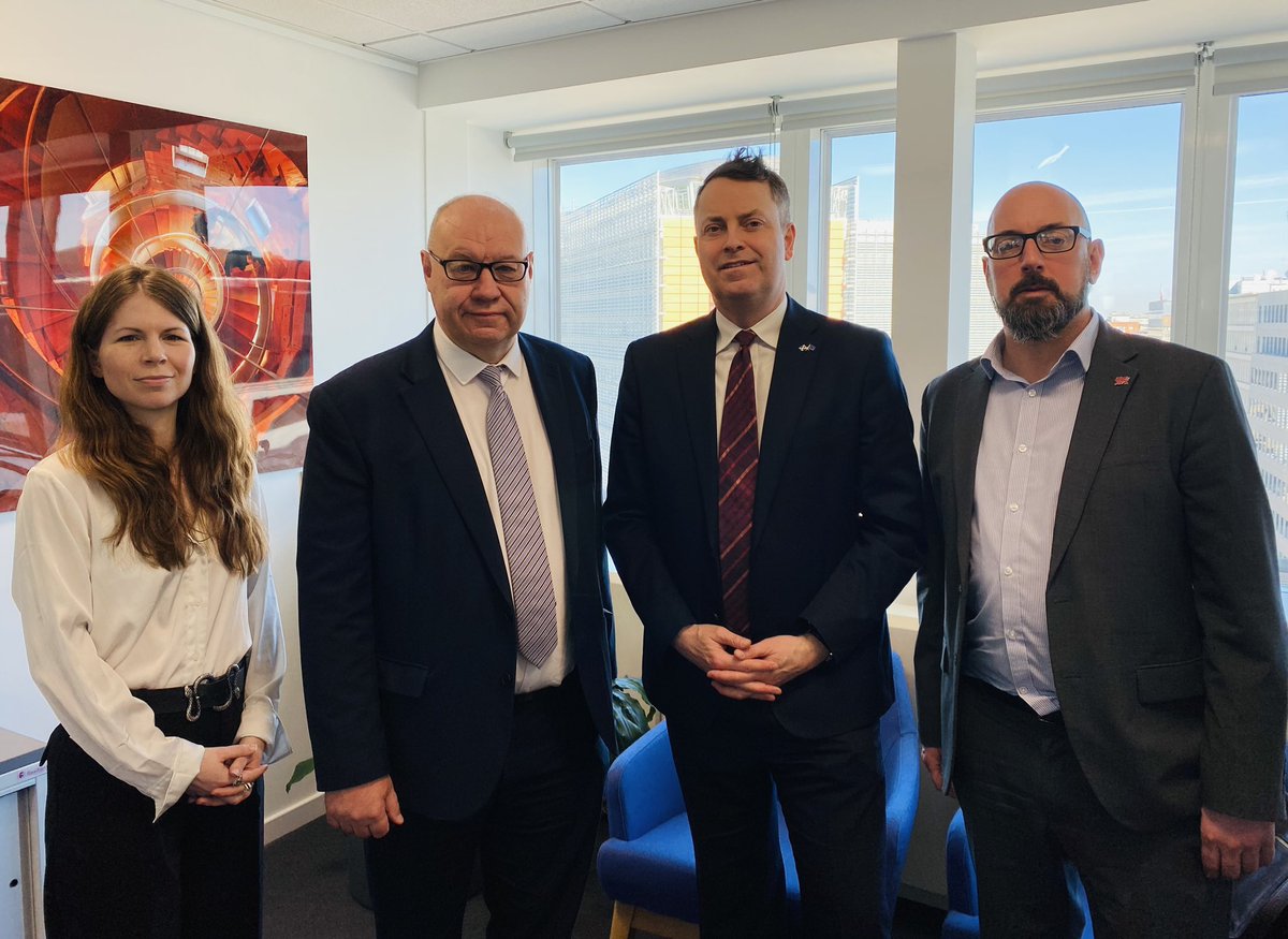 Martin Johnson (@mjohnsonsg1) on Twitter photo Great to catch up with Welsh Government Rep for Europe <a href="/derekvaughan/">Derek Vaughan CBE</a> today at Scotland House.
Positive discussions on our work to support the UK-EU dialogue ahead of Leaders’ Summit in May, and other areas of 🏴- 🏴 cooperation. Great to catch up with Welsh Government Rep for Europe <a href="/derekvaughan/">Derek Vaughan CBE</a> today at Scotland House.
Positive discussions on our work to support the UK-EU dialogue ahead of Leaders’ Summit in May, and other areas of 🏴- 🏴 cooperation.