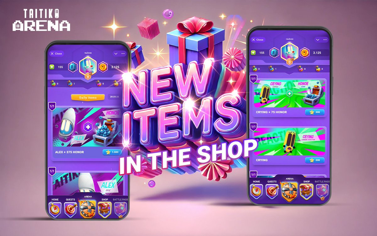 TaitikoOfficial's tweet photo. Just Dropped in the Taitiko Shop 🛍️

NEW ITEMS have officially landed! Fresh, fun, and ready to level up your collection.

They won't stick around for long! 👀

Check it out! 👉 https://t.co/YUiswn8zUn