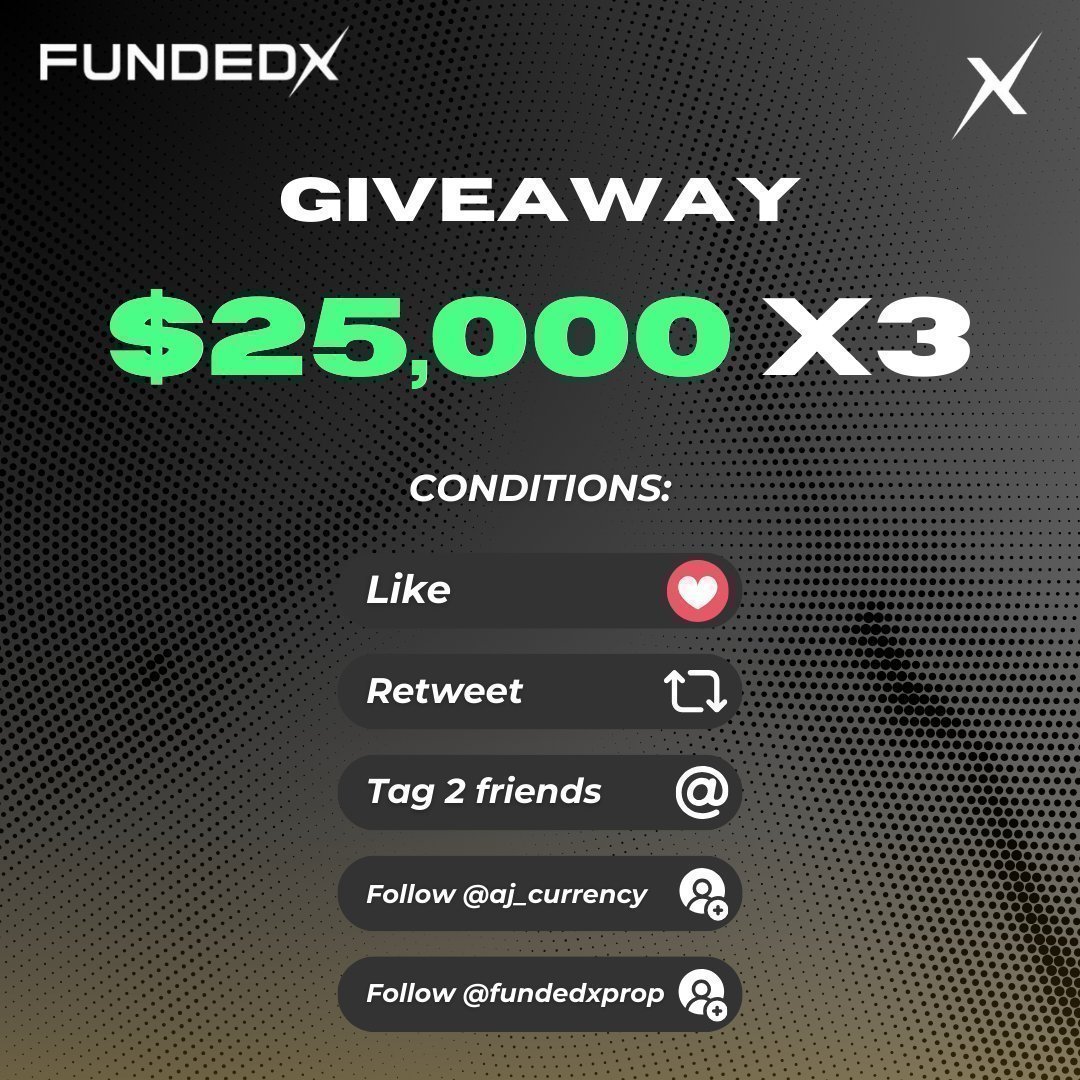 fundedxofficial's tweet photo. HUGE GIVEAWAYS CONTINUE 

We’ve officially passed $1,000,000+ in account giveaways since September last year.

No one’s doing it like Fundedx.

Real accounts. Real opportunities. Real traders winning.

And we’re just getting started. https://t.co/VGLTDoQ9gu