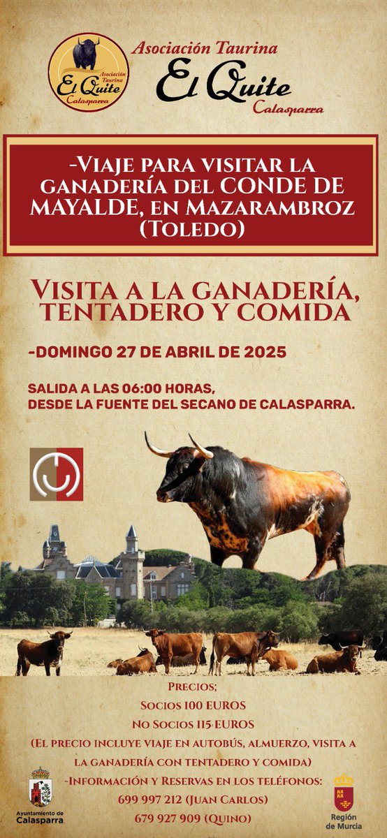 Viaje a la Ganadería del <a href="/Condemayalde/">Conde de Mayalde</a>