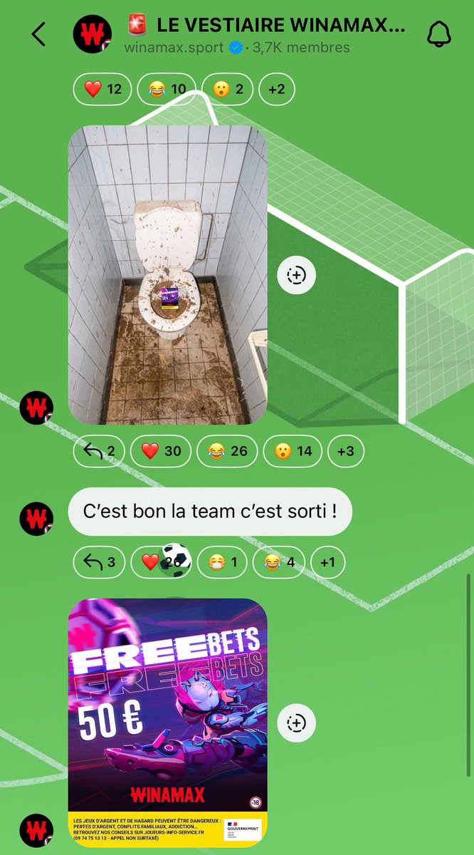 Nieostry's tweet photo. @WinamaxSport ; hey les gars, il est en roue libre depuis quelques jours votre CM insta, va peut-être falloir penser à lui donner des vacances !

#TeamParieur #TeamParieurs https://t.co/7GWBOX5OO8