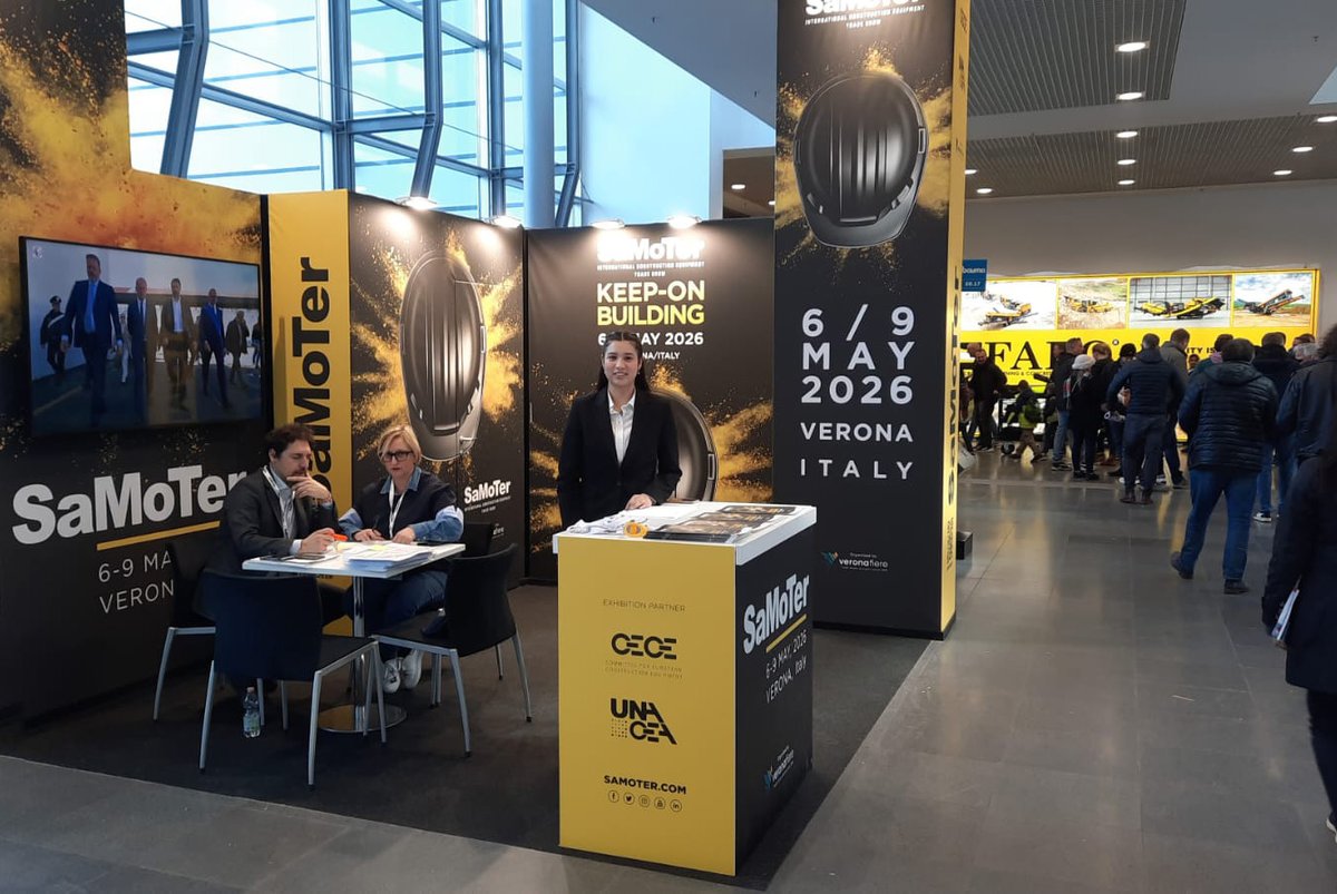 SaMoTer (@samoterverona) on Twitter photo Great constructions start with great encounters.
SaMoTer is at <a href="/baumaOfficial/">bauma Official</a> 2025 - a unique opportunity to connect, get inspired, and shape the future of the construction industry together.
Come visit us at Hall EOE – Stand 17! Great constructions start with great encounters.
SaMoTer is at <a href="/baumaOfficial/">bauma Official</a> 2025 - a unique opportunity to connect, get inspired, and shape the future of the construction industry together.
Come visit us at Hall EOE – Stand 17!