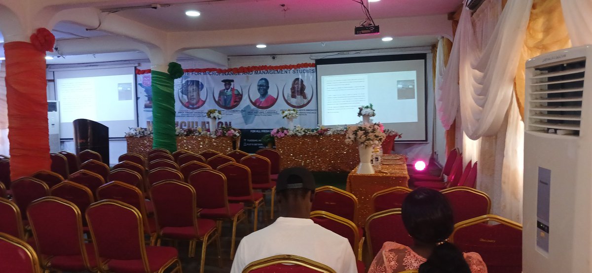 lapoinstitute's tweet photo. Today, @lapoinstitute proudly celebrates her 5th Matriculation Ceremony at 11AM! The hall is all set and we are ready to welcome our amazing new students

For those who can't join in person, you can still be part of the celebration via Zoom
https://t.co/snGUi44kBD

#LAPOInstitute https://t.co/eqIEgdghuS