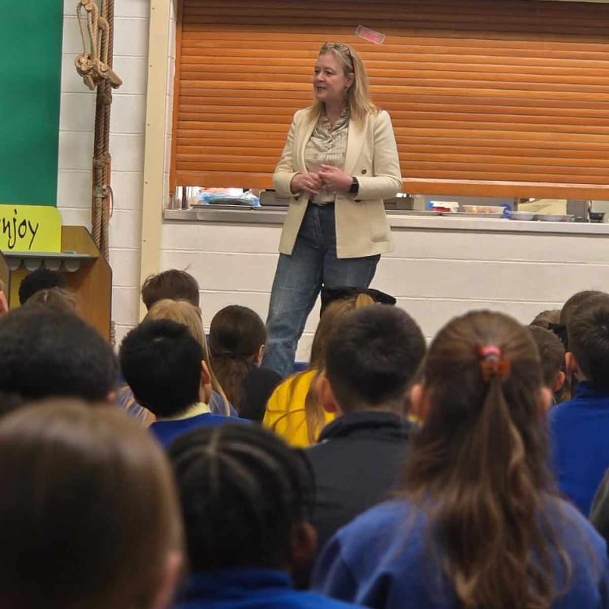 Jayne Bryant Newport West (@jbryantwales) on Twitter photo Before I was elected I was a school governor at what is now <a href="/TredegarParkPS/">TredegarParkPrimary</a>.
I always enjoy going back. Lots of excellent questions and plenty of ideas.
Great to hear about some of their plans for future jobs! Lots to feel hopeful for. Thank you all! Before I was elected I was a school governor at what is now <a href="/TredegarParkPS/">TredegarParkPrimary</a>.
I always enjoy going back. Lots of excellent questions and plenty of ideas.
Great to hear about some of their plans for future jobs! Lots to feel hopeful for. Thank you all!