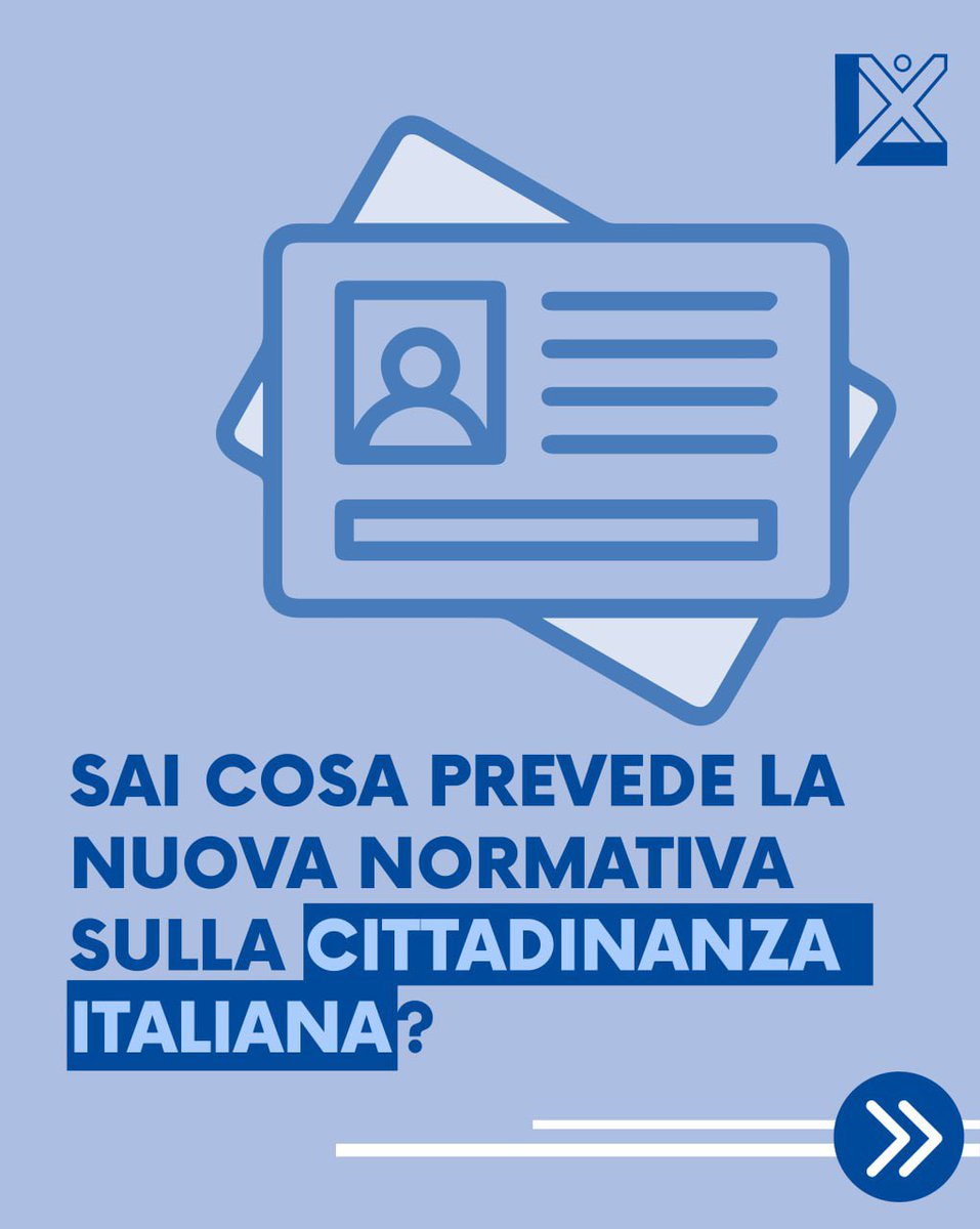 lexacivis's tweet photo. Il Governo è intervenuto nei giorni scorsi approvando due decreti legge in merito all’acquisizione della cittadinanza italiana, andando così a modificare quanto previsto finora sulla cittadinanza acquisita per ius sanguinis. https://t.co/9tNNtsqQNu