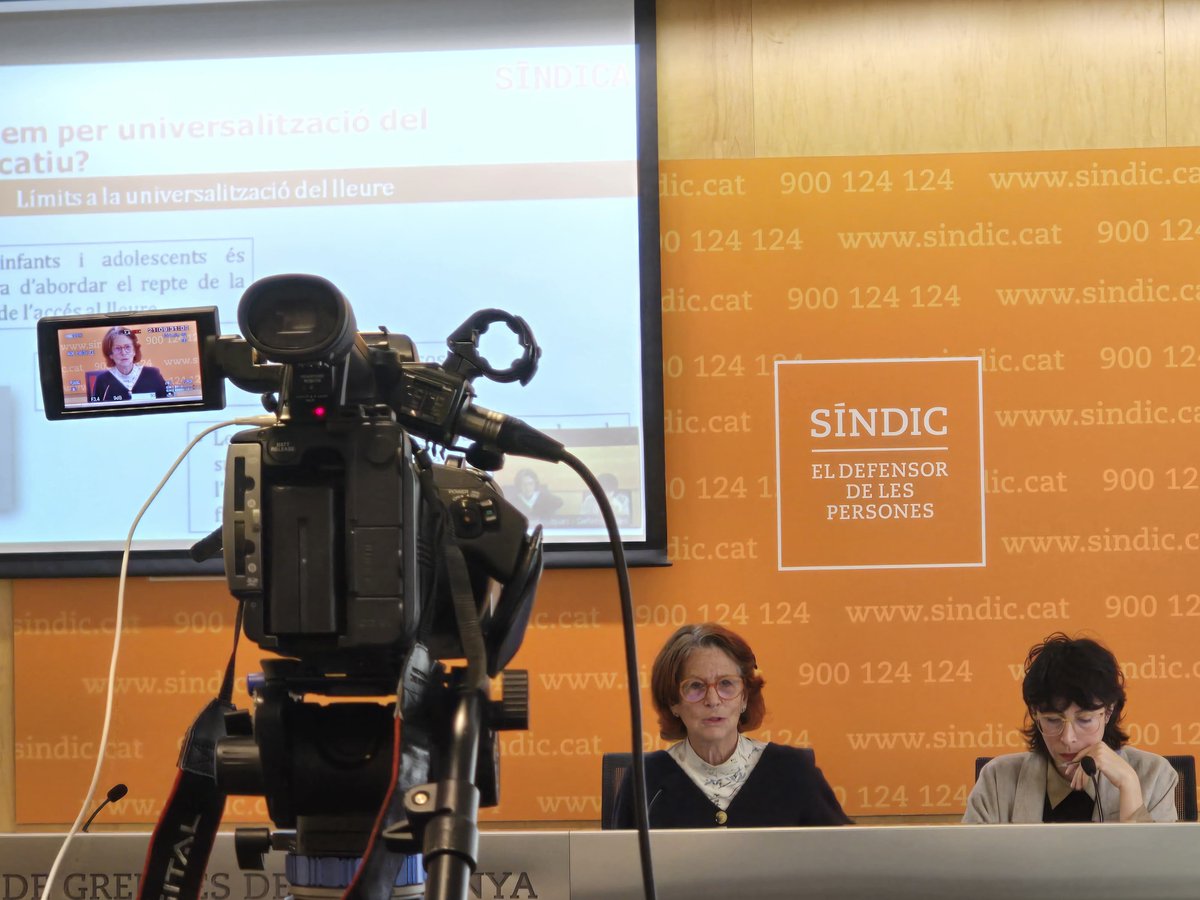 sindicdegreuges's tweet image. 🆕Presentem nou informe: La universalització del lleure educatiu a #Catalunya
🔸En els darrers deu anys hi ha hagut avenços en la garantia del dret al #lleure, però no s’ha produït cap canvi substancial.

📑Consulta el document: sindic.cat/ca/page.asp?id…