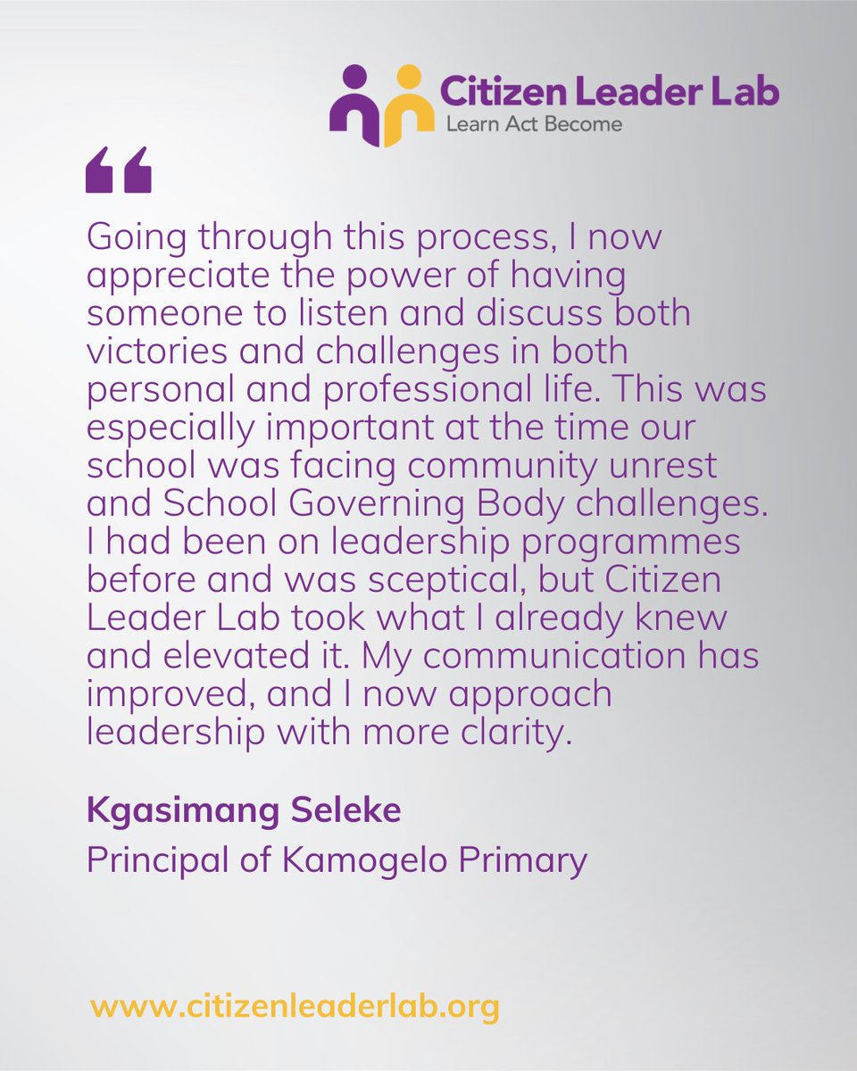 Citizen Leader Lab - Learn Act Become tweet media