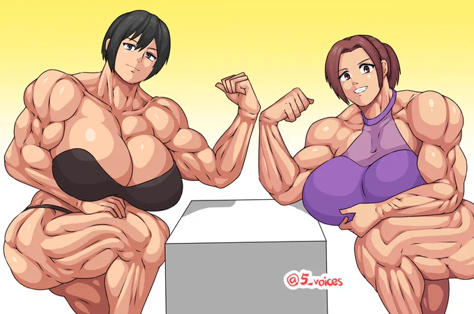 ミカサシャ2人は仲良し。 