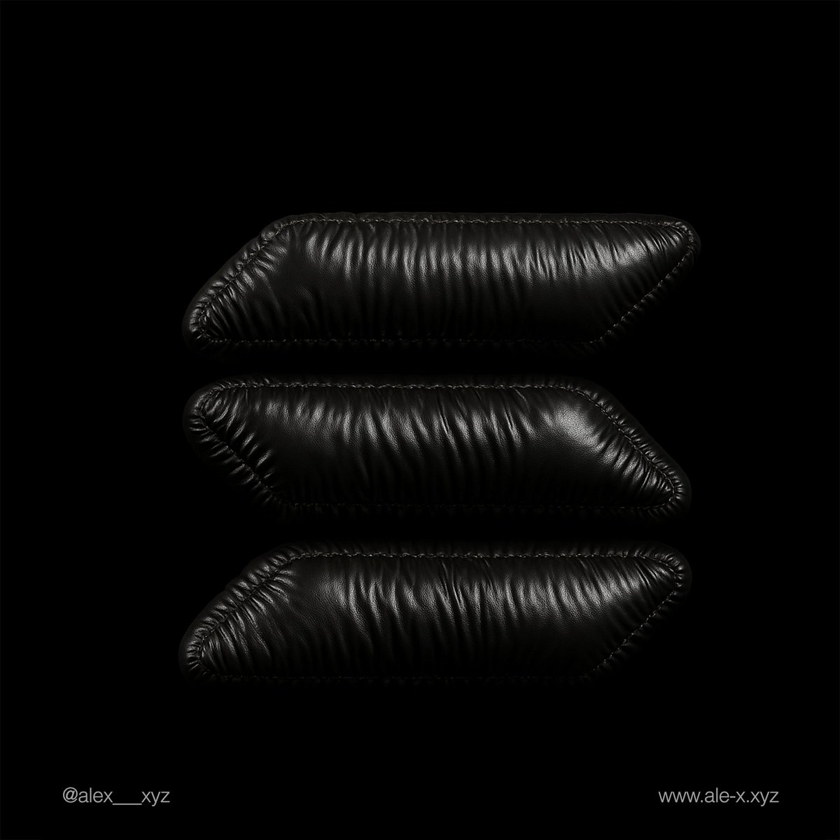 Day 3 – Black Leather - Posting the @Solana
logo rendered in various shaders and materials. 

Stay tuned, and enjoy the fusion of textures with the crisp Solana logo.