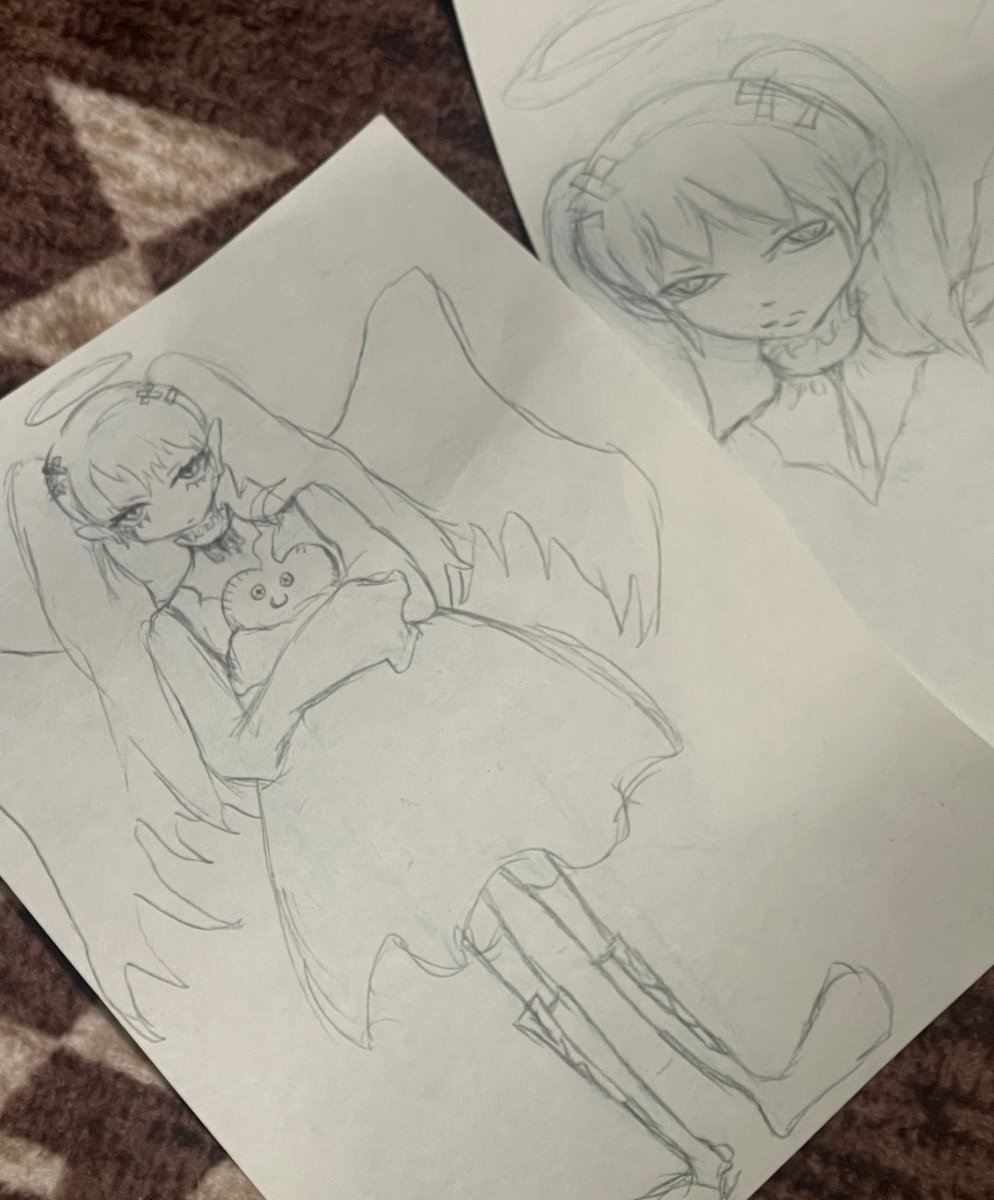 kaguya_akuma_'s tweet photo. 前にリア友に描いて貰った赫夜😈 https://t.co/kb2O6FRkJ2
