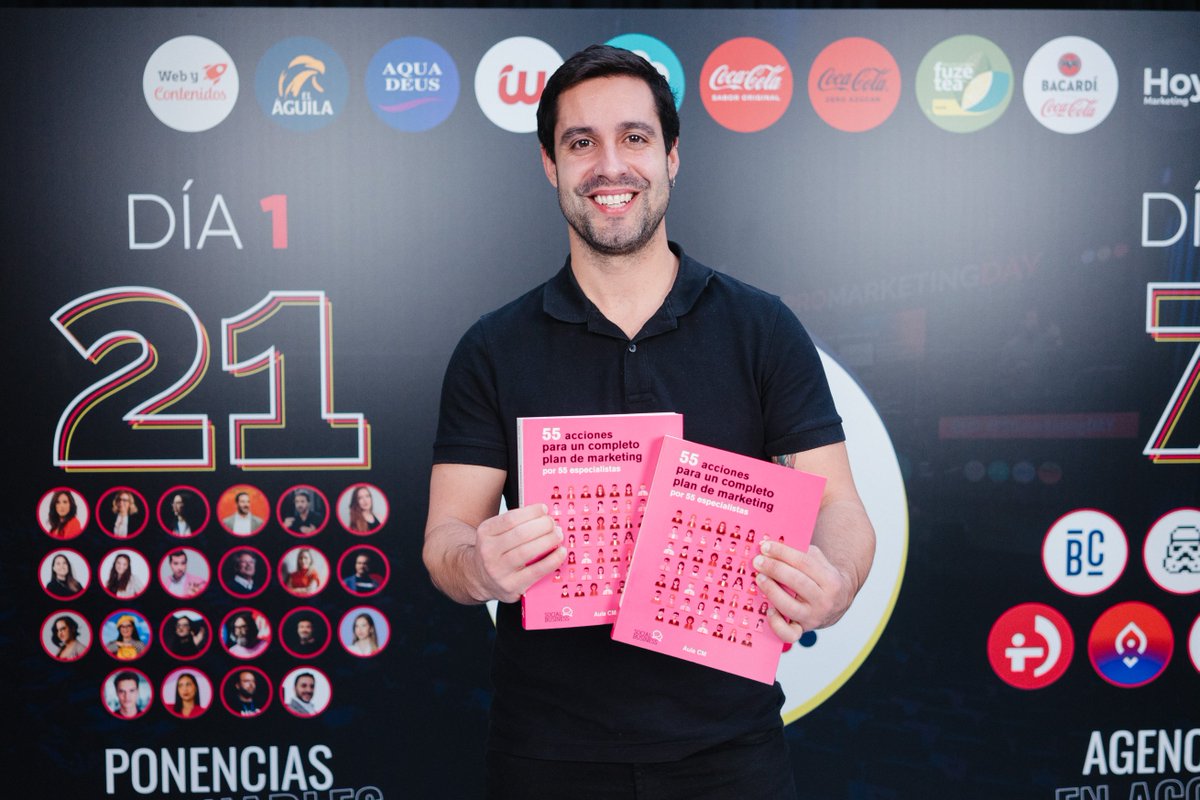 jurgenBS89's tweet photo. 📘 Ya a la venta: 55 acciones para un completo plan de marketing
55 especialistas compartimos claves reales sobre visibilidad, branding, conversión, IA, SEO, SEM, e-commerce, analítica, automatización, growth hacking, diseño web y más
Un plan 360º creado en el #PROmarketingDAY https://t.co/epGG5cjUY2