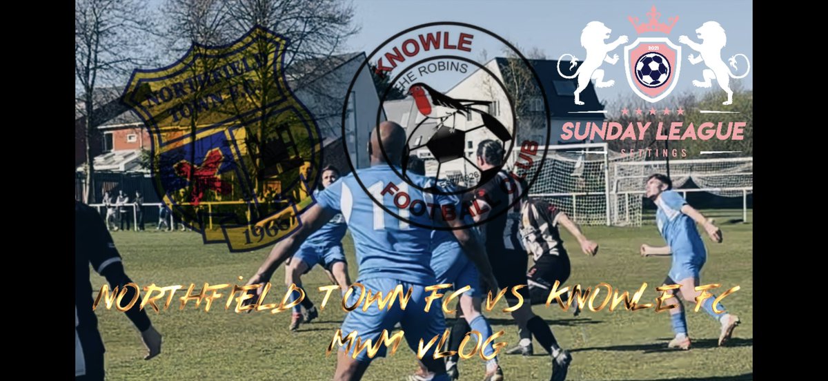 _MrSLS's tweet photo. 🚨OUT TODAY 7.30pm🚨 

MWM Vlog of @NorthfieldTown vs @Knowle_FC Winner Takes All Game 🎥 

Like Comment Share &amp; Subscribe 🤝🏾

#sundayleaguesettings https://t.co/NxY6Lwwc1q