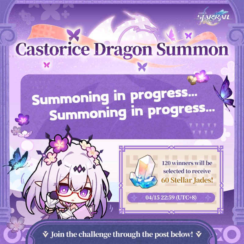 Zuomynona (@zhaneanonymous) on Twitter photo #CastoriceDragonSummon
"Enter your summoning chant here"
You'll receive your summoning results right away!
#HonkaiStarRail <a href="/honkaistarrail/">Honkai: Star Rail</a>
DL: hoyo.link/TJVPjy70V
x.com/honkaistarrail… #CastoriceDragonSummon
"Enter your summoning chant here"
You'll receive your summoning results right away!
#HonkaiStarRail <a href="/honkaistarrail/">Honkai: Star Rail</a>
DL: hoyo.link/TJVPjy70V
x.com/honkaistarrail…