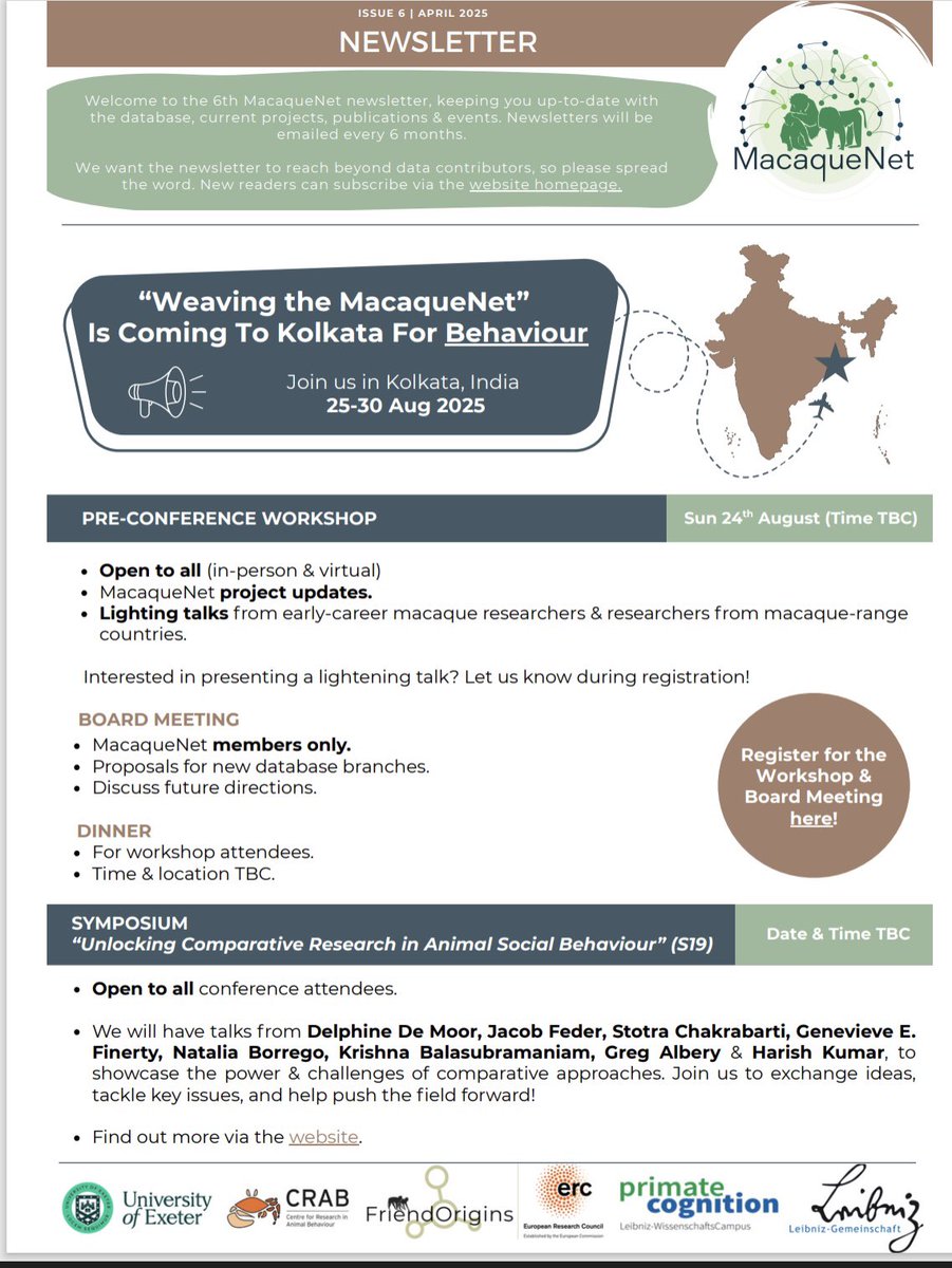 Very excited to contribute to this symposium on comparative research on animal sociality. Join us if you are attending <a href="/Behaviour2025/">Behaviour 2025</a> this August!