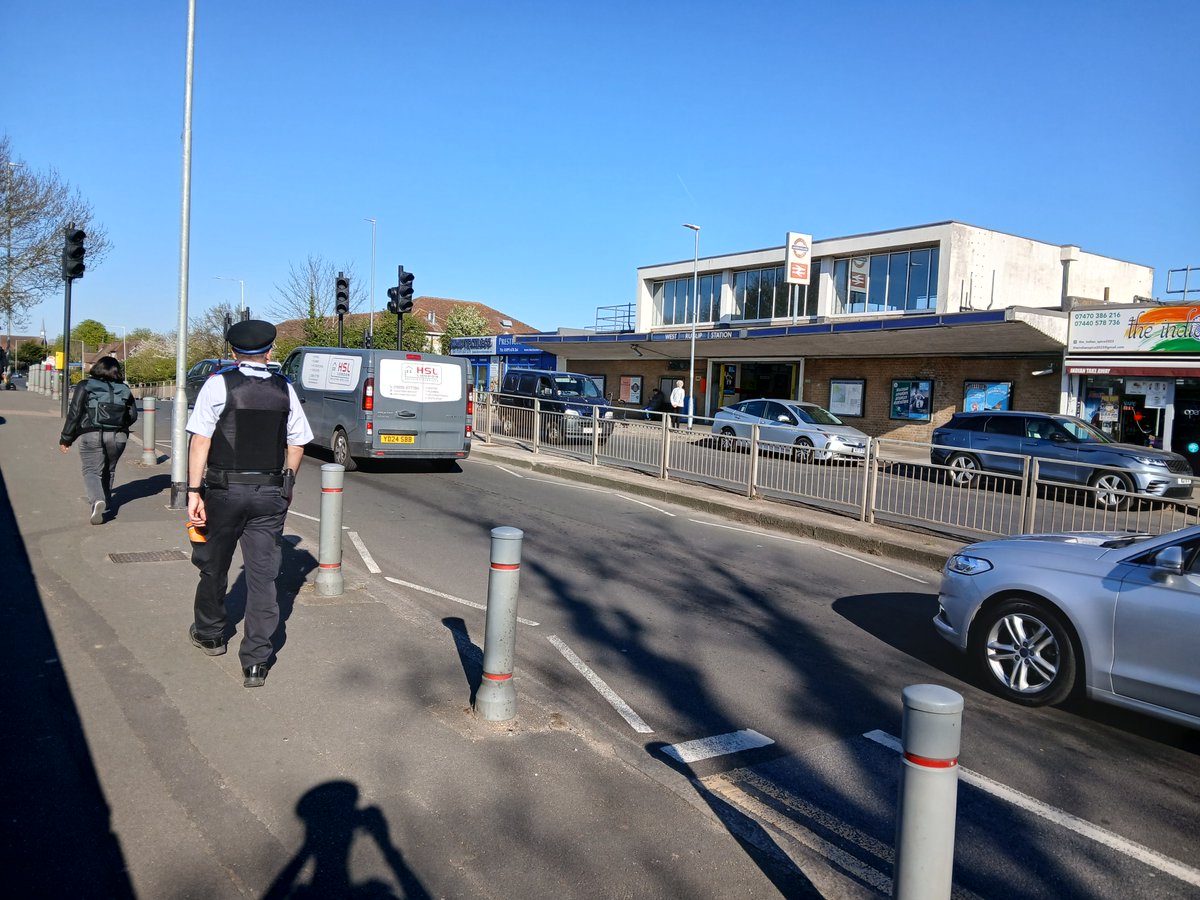 After reports of cannabis smoking outside of West Ruislip Station, your local safer neighbourhood team have been patrolling here more often.