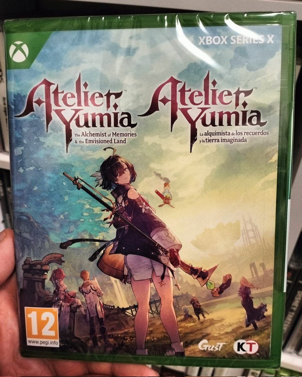 Pues me acaba de llegar ♥️
Muchas gracias a <a href="/Atelier_Spain/">Atelier Saga Spain</a> y <a href="/PLAION_ES/">PLAION España 🐥</a>, lo voy a disfrutar muchísimo 🥰