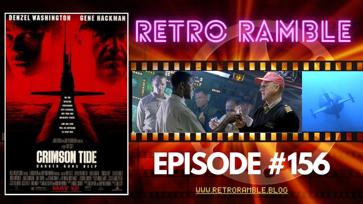 New episode alert - it's the late, great Gene Hackman vs Denzel Washington in Tony Scott's superb submarine thriller, Crimson Tide!

#GeneHackman #denzelwashington #tonyscott #actionmovies #podcasting #podcast #goodpods