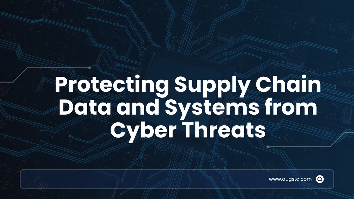 esmartprocure's tweet image. eSmartProcure helps businesses build secure, resilient supply chains by protecting data and systems through advanced cybersecurity measures.

Visit: augsta.com

#eSmartProcure #SupplyChainSecurity #CyberSecurity #DataProtection #ThreatPrevention #ZeroTrust