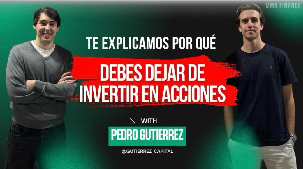 GutierrezCap_'s tweet photo. Este domingo mi buen amigo @MMRfinance me entrevistó para su canal de YouTube.

Me hizo especial ilusión ayudarle con su proyecto porque llevamos siendo unos frikis de las finanzas desde hace varios años cuando prácticamente nadie más en Málaga sabía ni lo que era un flujo de caja.

Creo que Mario hace un contenido top, y una labor especial de divulgación financiera. Os invito a que veáis el vídeo! Además el no es tan bocazas como yo, y tiene mucho más sentido común!

Espero que os guste!!
