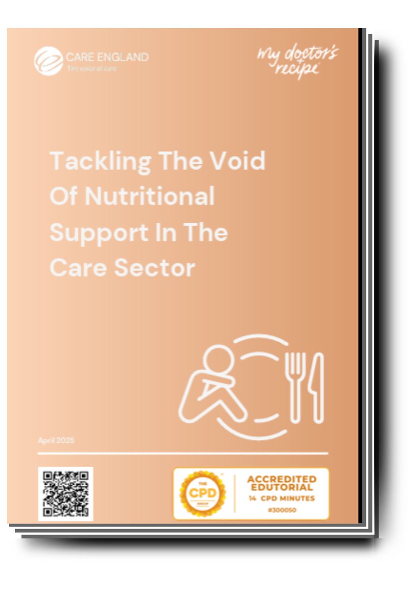 CareEngland's tweet photo. ‼️ Tackling The Void Of Nutritional Support in the Care Sector 

💡 This report explores an innovative alternative offered by @MyDrsRecipe that addresses the challenges of malnutrition, focusing on improved Oral Nutritional Supplements.

Read here👉 https://t.co/VqvTeLFlSM https://t.co/FfQpGjFDxt