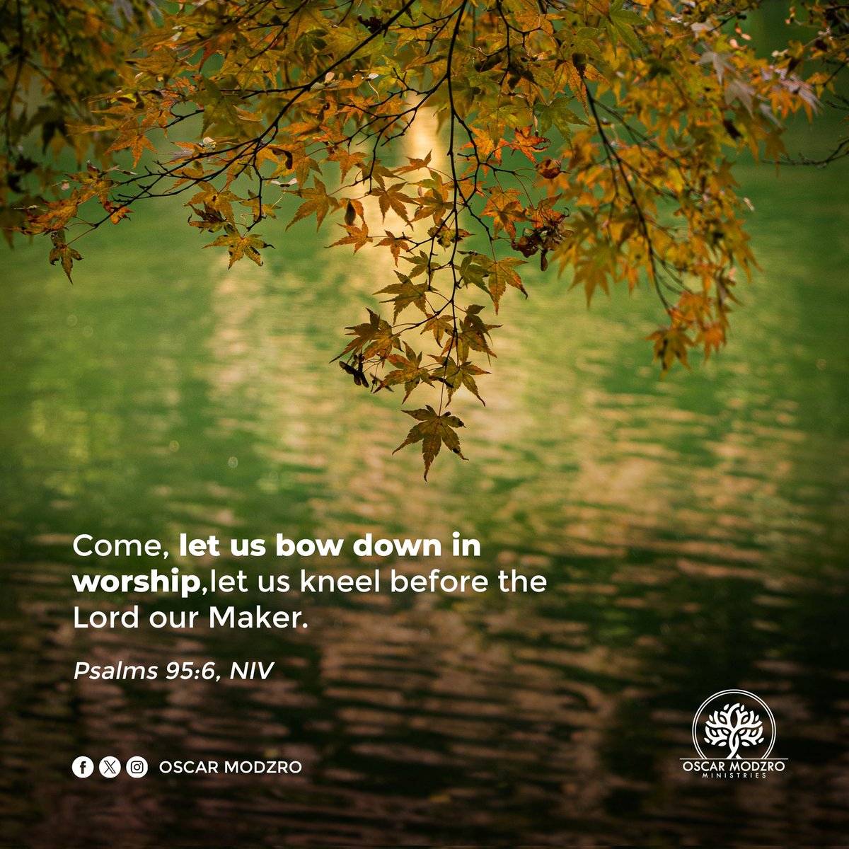 OscarModzro's tweet image. We must develop the habit of daily worship. The cares and problems of this world can be so overwhelming that the tendency to be self-centred during prayer becomes very high. The truth is worship is one of the most powerful ways to access the blessings of the Lord.