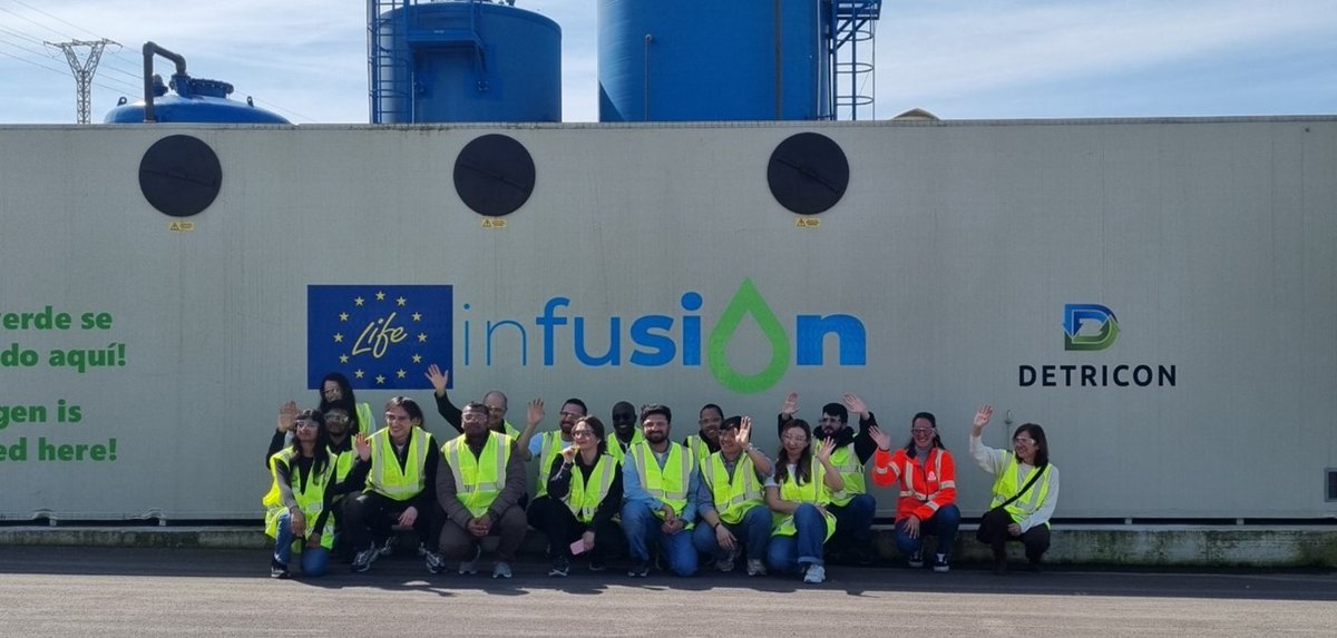 ♽ Alumnos de máster de la <a href="/uniovi_info/">Universidad Oviedo</a> conocen las tecnologías de valorización de #residuos de la planta piloto <a href="/LifeInfusionEU/">𝗟𝗜𝗙𝗘 𝗜𝗡𝗙𝗨𝗦𝗜𝗢𝗡</a> de <a href="/cogersaasturias/">Cogersa</a>. La visita se enmarca en el Programa de Sekuens de Visitas de Estudio #AsPH4C a la red de Circuitos de Valorización Integral ↓