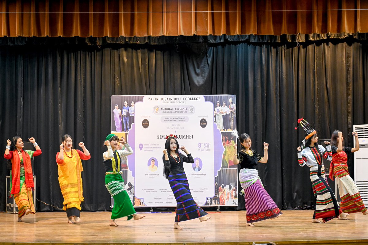 KirenRijiju's tweet photo. Honoured to be a part of Simang Kumhei, the Annual Fest of North East Students' Counselling & Welfare Cell at Zakir Husain Delhi College, New Delhi. https://t.co/7via3WIotZ