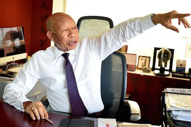 AshitexTV's tweet photo. Pascal Gabriel Dozie, founder of the defunct Diamond Bank Plc and former chairman of MTN Nigeria, has died at the age of 85.
-------
Davido | Opay | Wole Soyinka | Naira Marley | Nyesom Wike | Rivers State House of Assembly | #AbujaMassacreAlert #April7Protest #edomassacre https://t.co/02hYntJR24