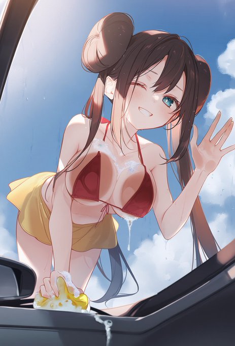 メイの洗車サービス♡ 