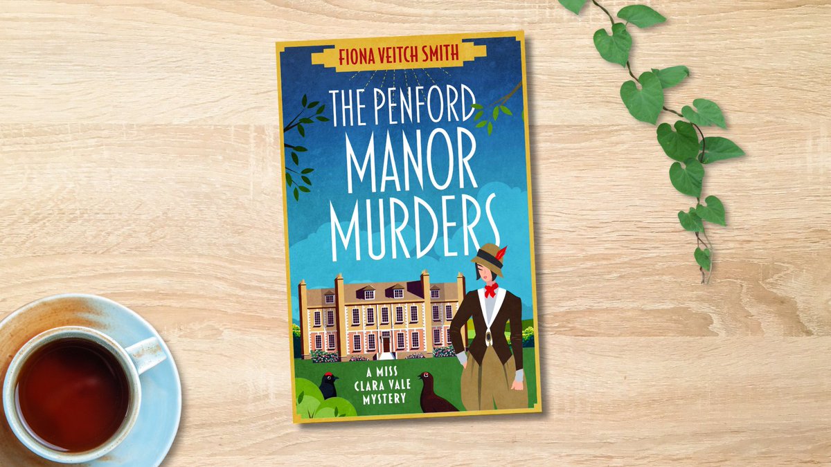 ONE. WEEK. TO. GO.

Join Clara and Bella on the hunt for the truth in this addictive Golden Age murder mystery 🔎

Pre-order 'The Penford Manor Murders' by @fionaveitchsmit now!