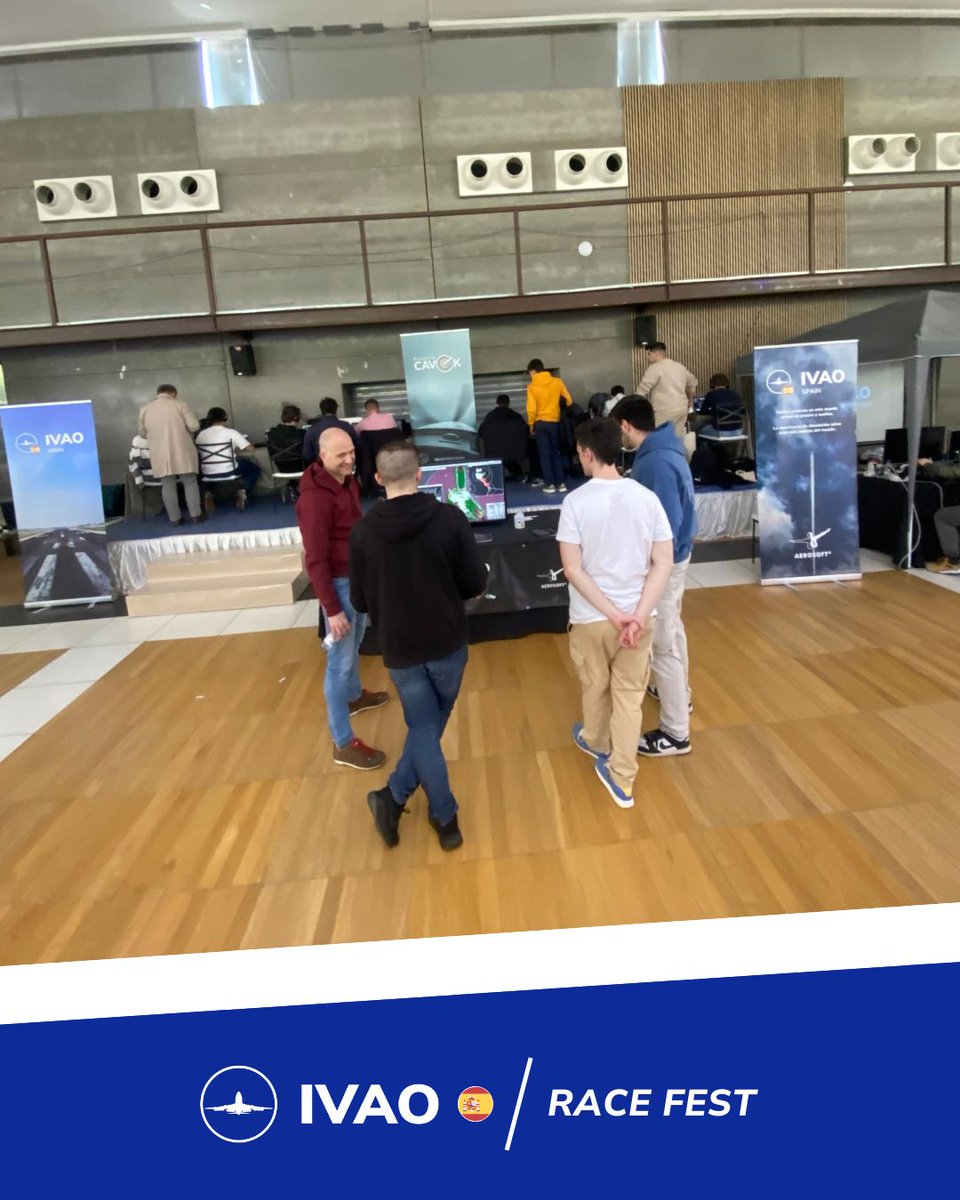 ivaoaero's tweet photo. ✈️ On April 5–6, IVAO joined the #RACEFest at Cuatro Vientos Aerodrome!
A weekend full of aviation, simulators, and passionate people.
Thank you to everyone who visited us! 🛩️
#IVAO #FlightSim #CuatroVientos #AviationEvents https://t.co/iNm4vH2Cwo