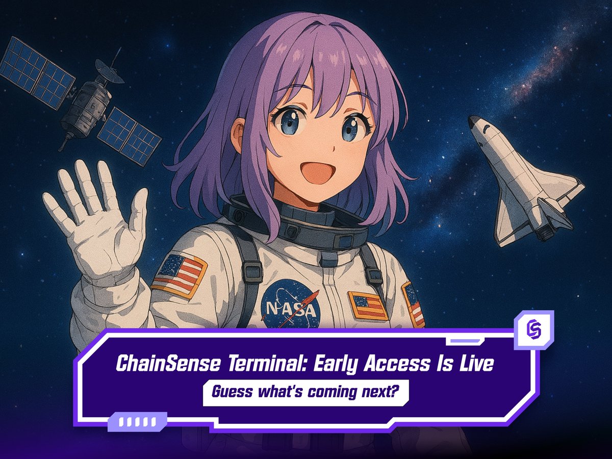 chainsense_tech's tweet image. 🚨 ChainSense Terminal Early Access is now LIVE!

Whitelisted users who registered their email can now explore powerful onchain data &amp;amp; real-time insights 🚀

🔗 Details: chainsense.gitbook.io/chainsense-doc…

#ChainSense #CryptoTools #OnchainAlpha