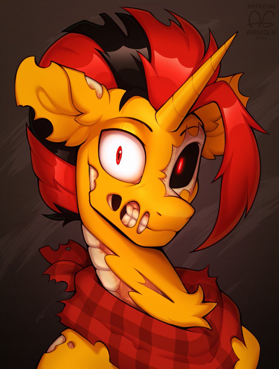 ArgiGenNSFW's tweet photo. Zombie Pony~ https://t.co/sx7GIBbmtE