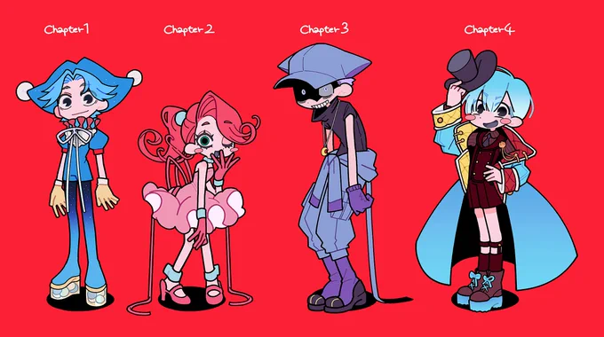 ポピプレ ※擬人化 