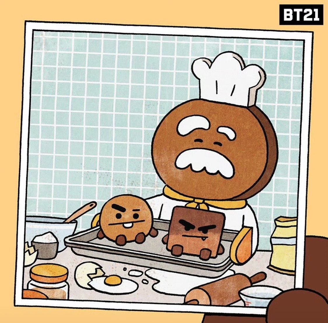 _agustd____yuan's tweet photo. 190409 SUGA BT21_ UPDATE
💜:A spoonful of crunchiness..two spoons of cuteness..and a gallon of mischief
#BT21_UNIVERSE #SHOOKY #goodold #Grandpa #MUSTASHU #and #youare..? #BT21
#방탄의_그해_오늘 #BTS_that_year_today https://t.co/yiOOGOX749