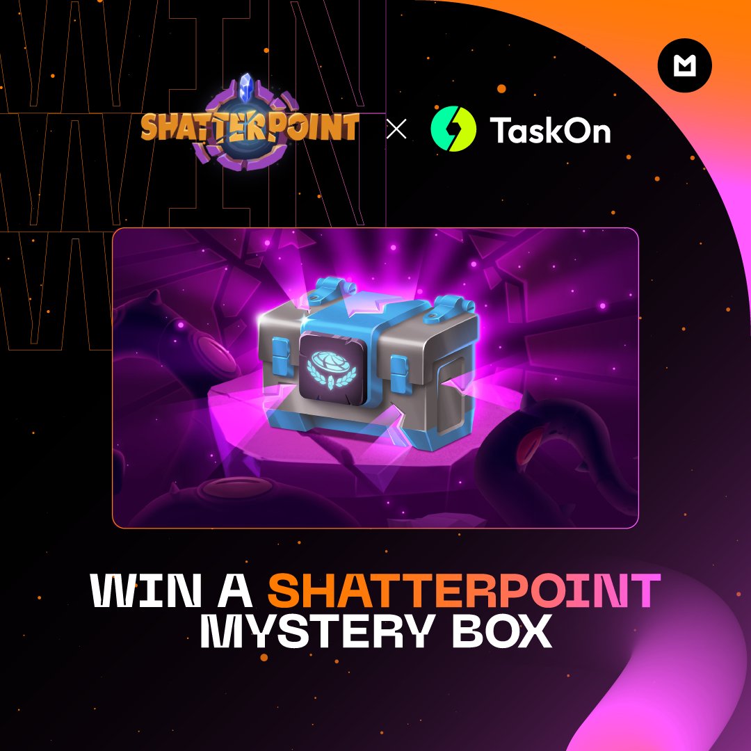 mooarofficial's tweet photo. ⚡ QUEST LIVE: MOOAR x @Shatterpointgg

Shatterpoint is a fast-paced F2P mobile MOBA built for web3 warriors ⚔️

We’ve got 6 spots for our MOOAR friends to win a Mystery Box NFT!

Each box could contain anything from Uncommon to Mythic 👑

🗓 April 8th - April 11th
🧭 Hosted via @taskonxyz

👉 Join the quest: https://t.co/BBYF2AKdf3