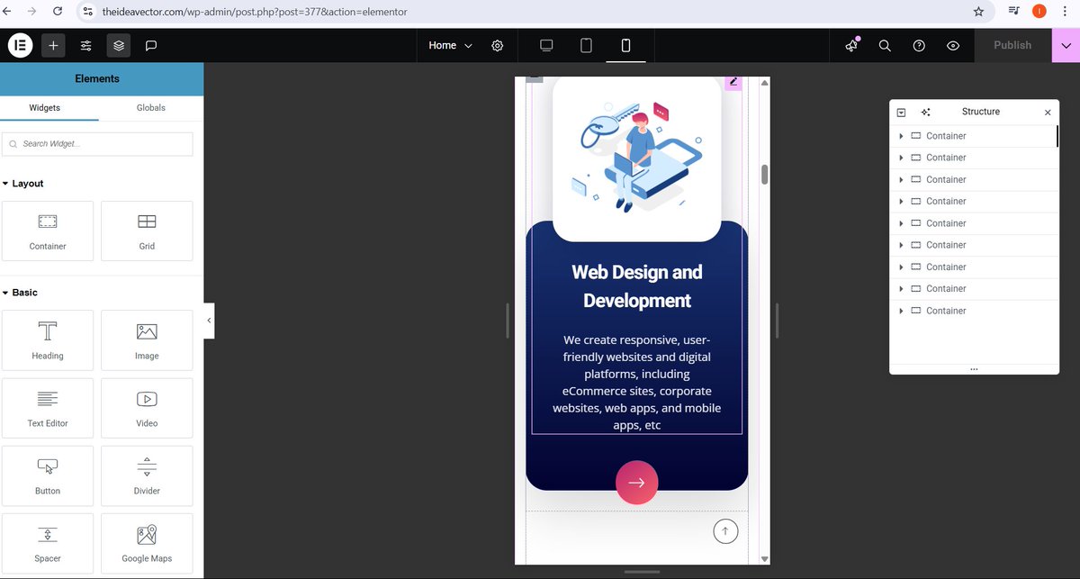 EmmanuelGladday's tweet photo. Currently doing some testing and checking the mobile responsiveness of the website.

This is one of the most crucial parts of designing a website. Because we have more mobile users than those using laptops to access your website. https://t.co/PNwIFWt00z
