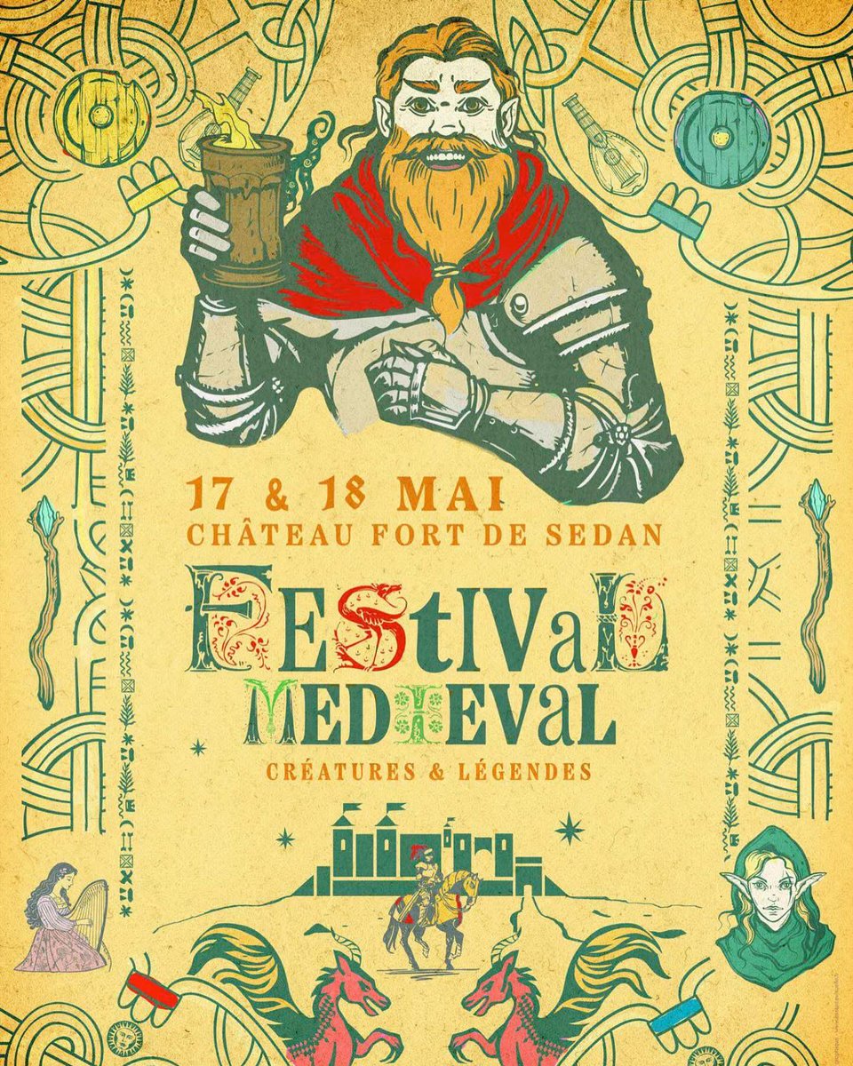 Château fort de Sedan (@chateau_sedan) on Twitter photo 🔴 𝗙𝗘𝗦𝗧𝗜𝗩𝗔𝗟 𝗠𝗘𝗗𝗜𝗘𝗩𝗔𝗟 🎉 | Les préventes pour le <a href="/FMsedan/">Médiévales Sedan</a> sont ouvertes ! GO ! 👊
La 28e édition de ce rendez-vous incontournable aura lieu les 17 et 18 mai et cette année encore, la fête s'annonce épique ! 🔥
🌐 bit.ly/BilletterieFes… 🔴 𝗙𝗘𝗦𝗧𝗜𝗩𝗔𝗟 𝗠𝗘𝗗𝗜𝗘𝗩𝗔𝗟 🎉 | Les préventes pour le <a href="/FMsedan/">Médiévales Sedan</a> sont ouvertes ! GO ! 👊
La 28e édition de ce rendez-vous incontournable aura lieu les 17 et 18 mai et cette année encore, la fête s'annonce épique ! 🔥
🌐 bit.ly/BilletterieFes…
