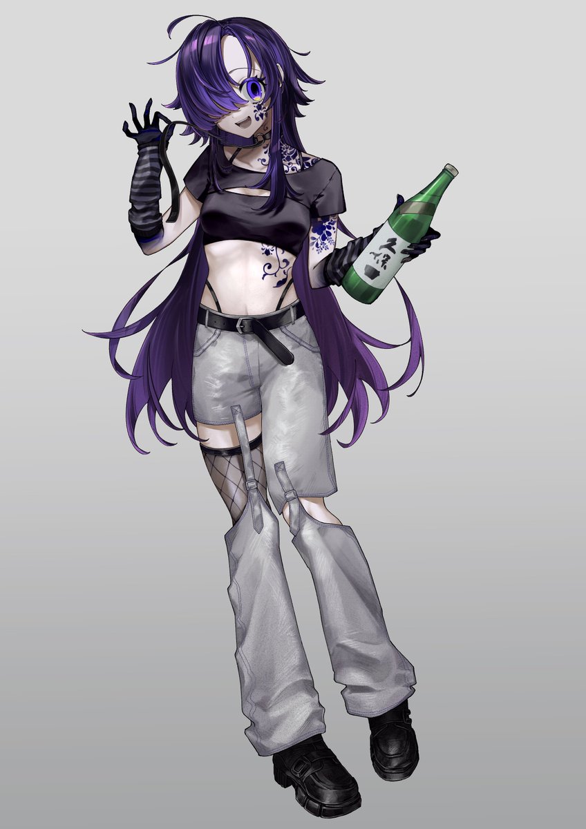 Muyu_pic's tweet photo. 💜🍺
#illusrration #イラスト https://t.co/7manGMglub