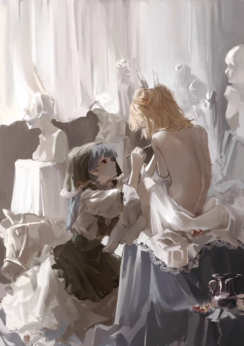 袿姫と磨弓 