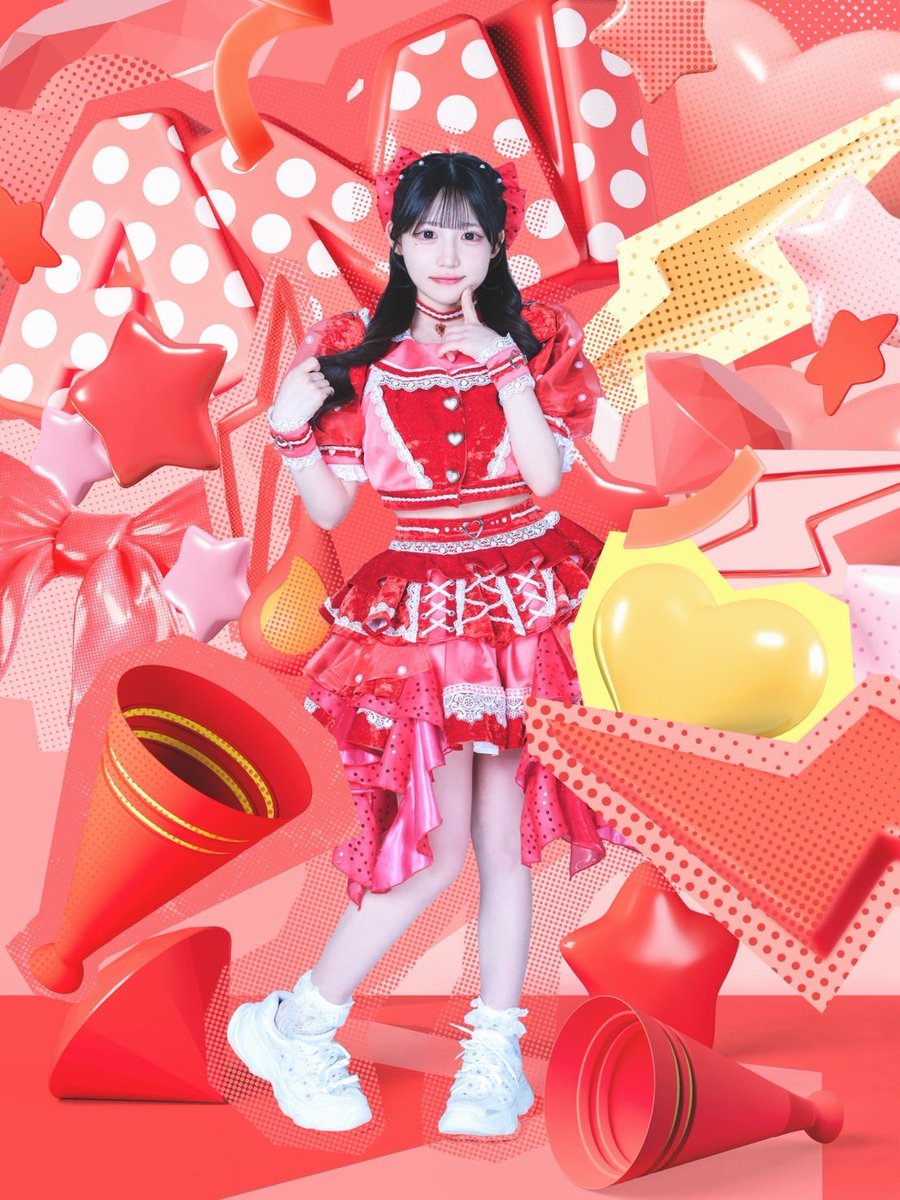 メンバー発表 】 🍑星野あみ（@MEGAFON_ami） 🌩️ 担当カラー