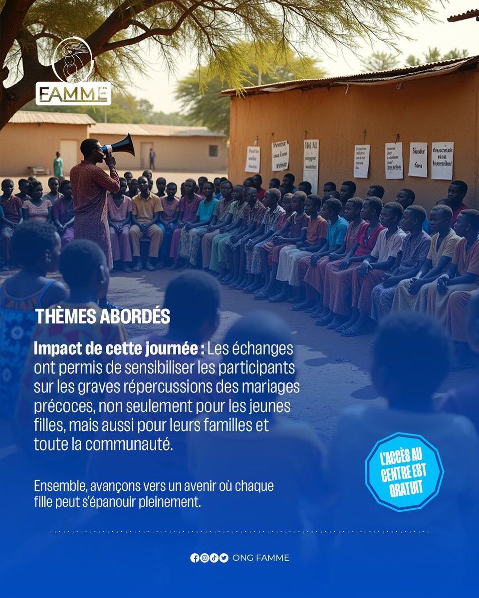 ONGFAMME's tweet photo. 🌟 Retour sur une action forte : Sensibilisation contre les mariages précoces à Namon, Dankpen 🌟 
Le 6 décembre 2024 , l'ONG APRODIFE a organisé une activité dans le cadre du projet AAME . https://t.co/izP13UNIbN