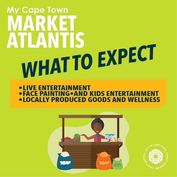 CityofCT's tweet photo. Attention shopaholics and foodies! 🛍️🍴 The My Cape Town Market in Atlantis is packed with amazing vendors! Bring the kids for a fun day out! 🎈

🆓 FREE admission!
📅 3 - 4 May 2025 | 11:00 - 17:00
📍 Corner of Swift and Starling Road, Robinvale 

Don’t miss out! 🎉

#CTEvent https://t.co/1Wi0honmPk