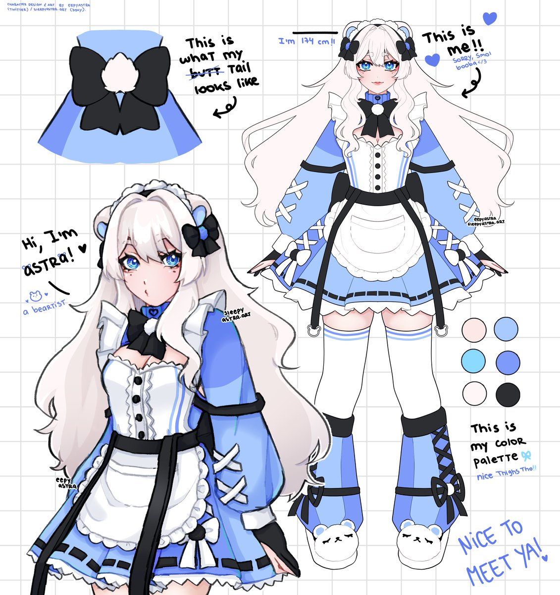 astra π»ββοΈπ waitlist open! (@eepyastra) on Twitter photo HI THEREπ»ββοΈπ
β
I'm Astra! a sleepy polar beartuber and artist from Chile who loves to draw and eat human snacks.
I'm also AuDHD and a mobility aid user. 
I speak both english & spanish.
Nice to meet you!!!
β
π¨: #astrabeart
links on replies ;3
.
#VtuberEN #Vtuber HI THEREπ»ββοΈπ
β
I'm Astra! a sleepy polar beartuber and artist from Chile who loves to draw and eat human snacks.
I'm also AuDHD and a mobility aid user. 
I speak both english & spanish.
Nice to meet you!!!
β
π¨: #astrabeart
links on replies ;3
.
#VtuberEN #Vtuber