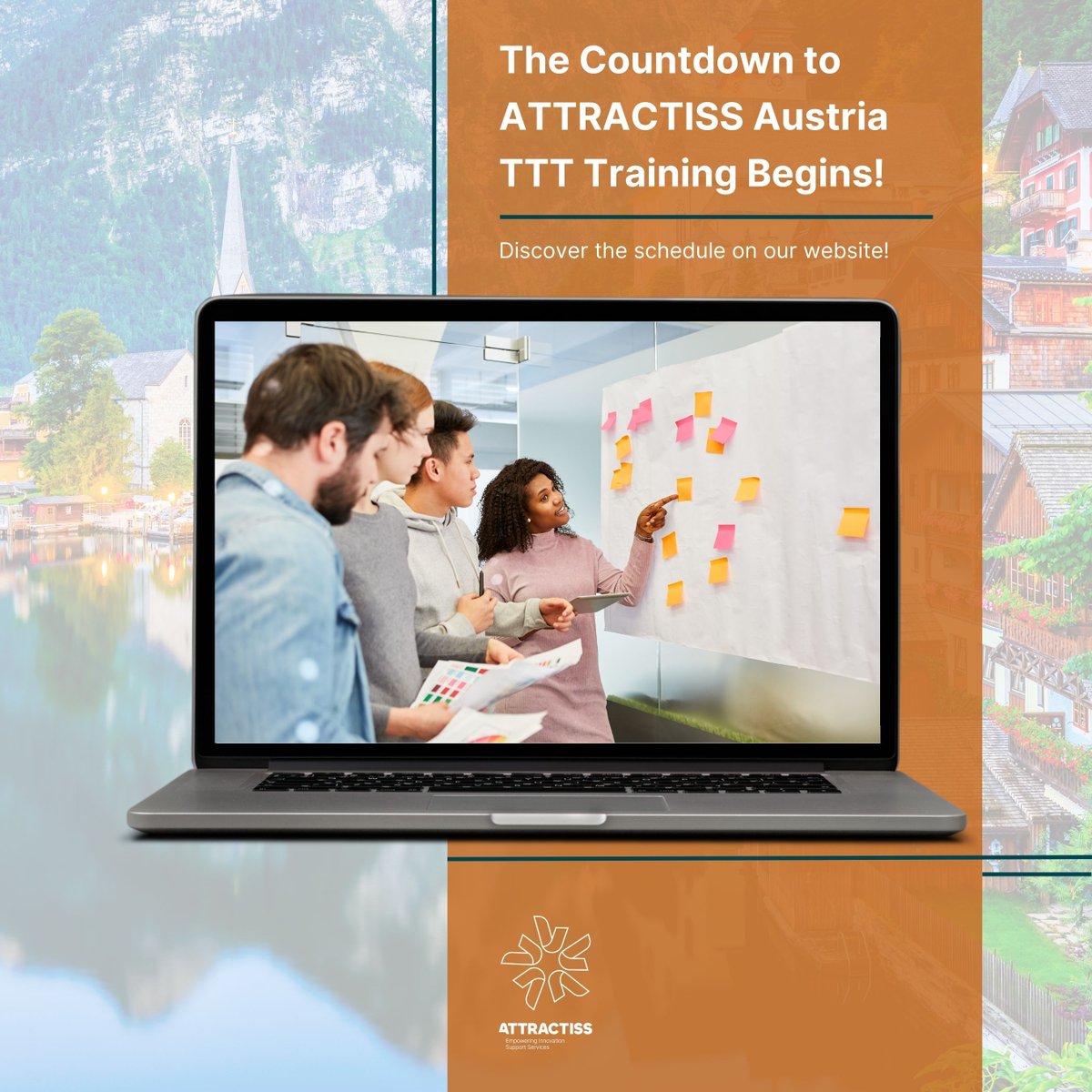 📅 How does the TTT Austria 2025 program work?

• March 2025: 2-hour online introduction workshop.
• April 2025: A 2.5-day in-person training in Vienna, Austria.
• May–July 2025: Three follow-up webinars.

➡️ Know more about it at: buff.ly/moxy8j8